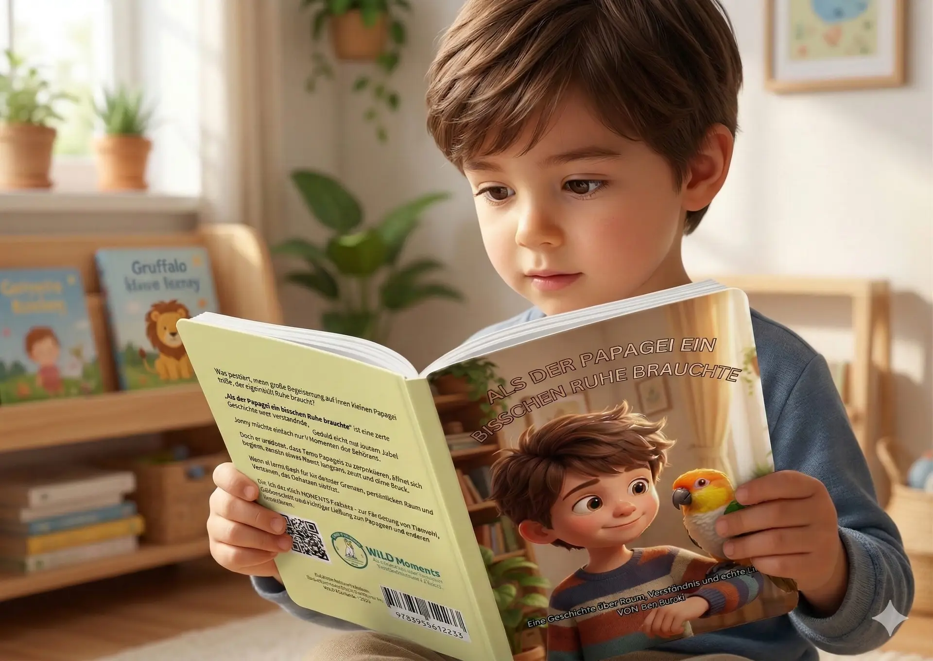 Kinderbuch – Achtsamkeit mit Papageien