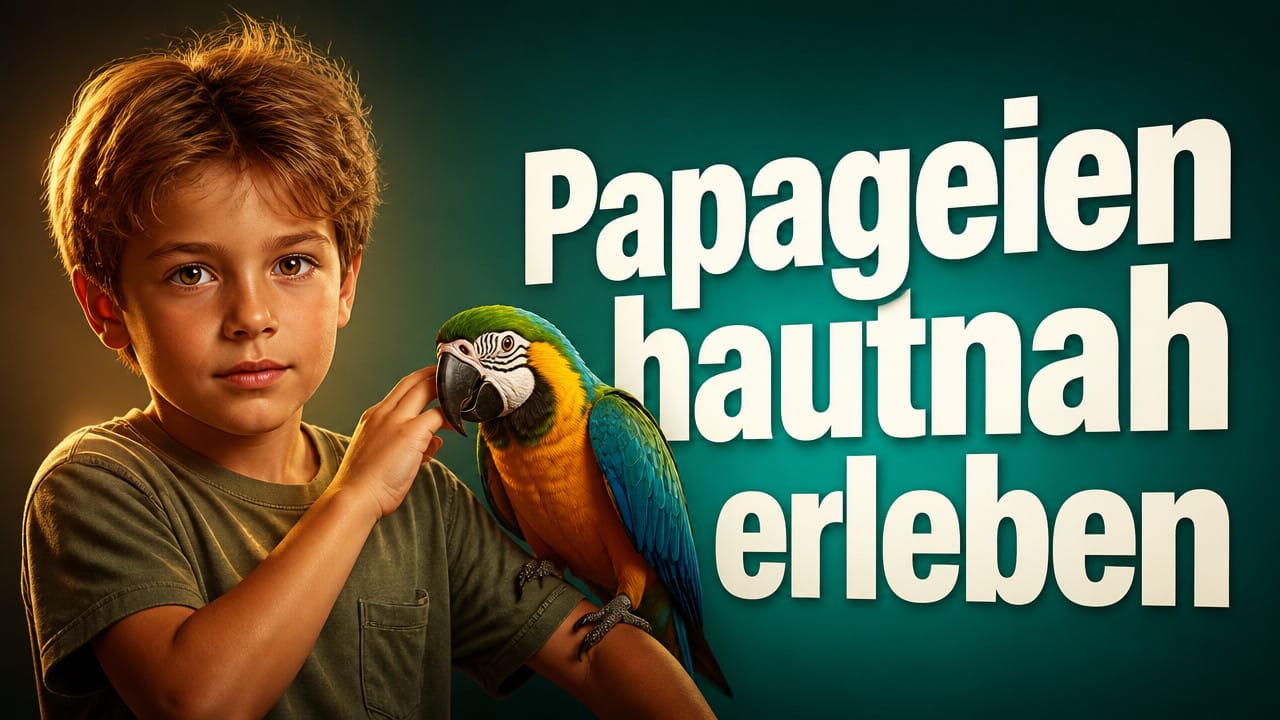 Wie Funktioniert Ein Interaktives Papageien-Erlebnis Für Kinder?